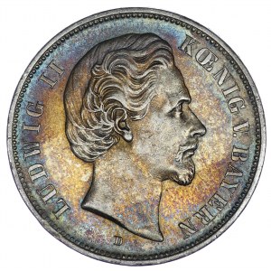 Germany, Bavaria, 5 marks 1876