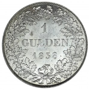 Allemagne, Nassau , 1 guilder 1838