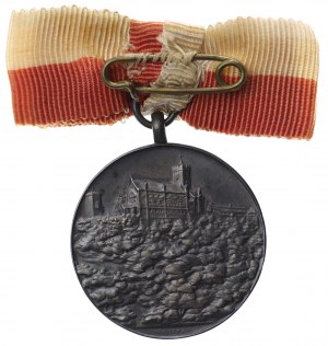 Allemagne, médaille de la Chambre d'Industrie et de Commerce de Weimar pour la fidélité aux travaux du projet Karl Goetz - rare en argent