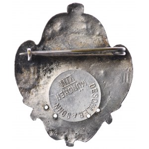 Germany, commemorative badge of the gymnastics club in Walldürn, 1889
