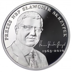 Polska, 10 złotych 2011 Prezes NBP Sławomir Skrzypek