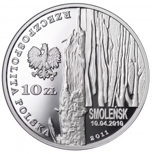 Polska, 10 złotych 2011 Prezes NBP Sławomir Skrzypek