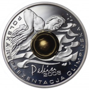 Polska, 10 złotych 2008, Warszawa, Polska Reprezentacja Olimpijska Pekin 2008