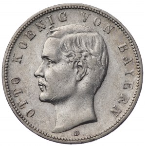 Niemcy, Bawaria, 5 marek 1899 D, Bayern