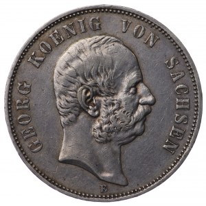 Germany, Saxony, 5 marks 1903 E, Muldenhütten