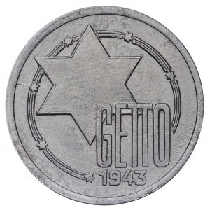 Lodz Ghetto, 10 marks 1943, variety 6/4