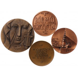 Poland, set of 4 medals