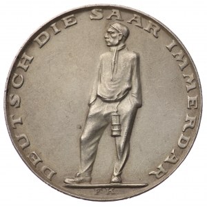 Niemcy, III Rzesza, Medal na pamiątkę przyłączenia Zagłębia Sarry 1935