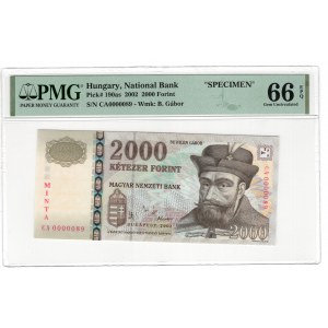 Hungary, 2000 forint 2000