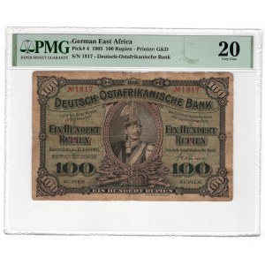 Nemecká východná Afrika, 100 rupií 1905
