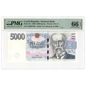 Repubblica Ceca, 5000 korun 2009