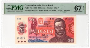 Czechoslovakia, 50 korun 1987