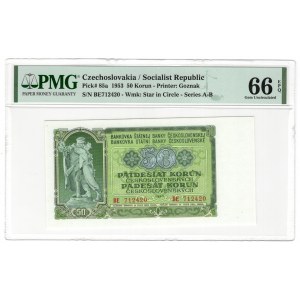 Czechoslovakia, 50 korun 1953