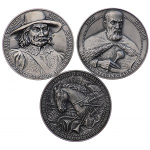 Admirał Arend Dickmann, Hetman Stefan Czarnecki, Jazda Polska 1993 - zestaw 3 szt.