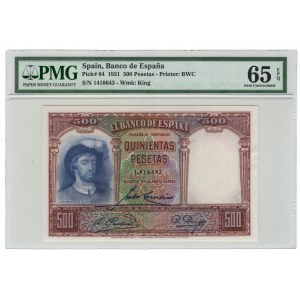 Hiszpania, 500 Pesetas, 1931