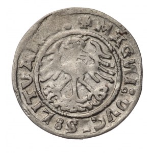 Polska, Zygmunt I Stary, Półgrosz 1520, przebitka