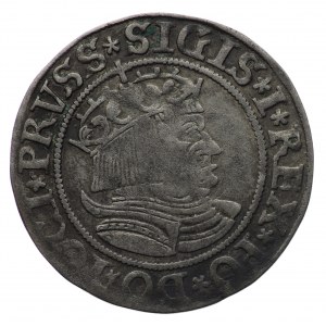 Polonia, Sigismondo I il Vecchio, Grosz 1533, Toruń, PRVSS/PRVSSIE