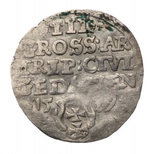 Polska, Zygmunt I Stary, Trojak 1539, Gdańsk, PRVS
