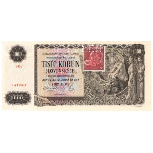 Słowacja, 1000 Korun, 1940 SPECIMEN