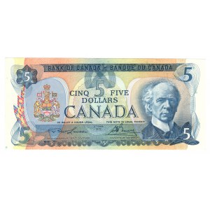 Kanada, 5 dolarů, 1979