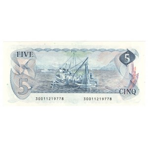 Kanada, 5 dolarů, 1979