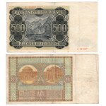 Polska, banknoty obiegowe - zestaw 4 sztuk