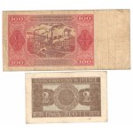 Polska, banknoty obiegowe - zestaw 4 sztuk