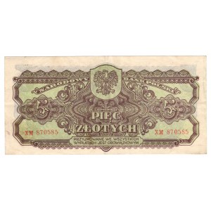 Poland, 5 gold 1944 - ...mandatory, XM series