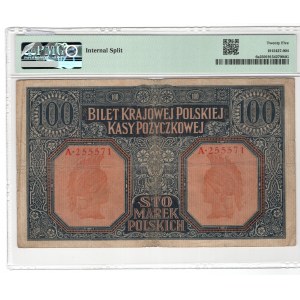 Polska, 100 marek polskich, 1916, jenerał, seria A