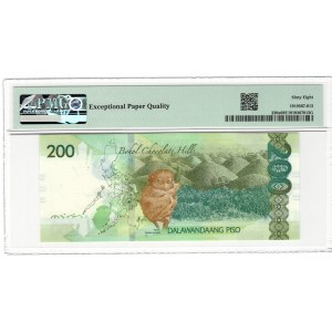 Philippines, 200 Piso, 2020 - very low AV number 000006