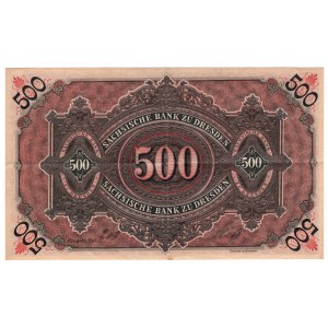Niemcy, 500 Mark, 1911
