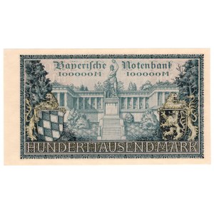 Niemcy, Bawaria, 100 000 marek 1923, Monachium