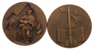 Czechoslovakia/Slovakia, commemorative medals - set of 2 pieces