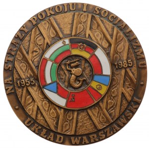 Poland, medal On the Guard of Peace and Socialism - Warsaw Pact 1985