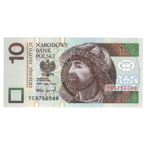 Poland, 10 zloty, 1994, YC series - replacement series