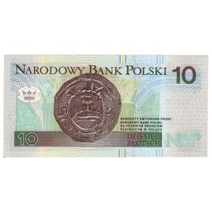 Polska, 10 złotych, 1994, Seria YE - seria zastępcza