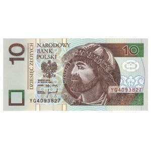 Poland, 10 zloty, 1994, YG Series - replacement series