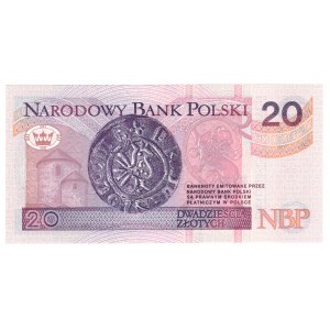 Poland, 20 zloty, 1994, YC series - replacement series