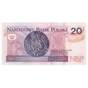 Poland, 20 zloty, 1994, YD series - replacement series