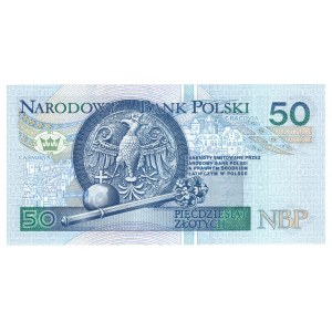Poland, 50 zloty, 1994, YD series - replacement series