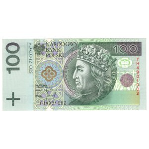 Poland, 100 zloty, 1994, YH series - replacement series