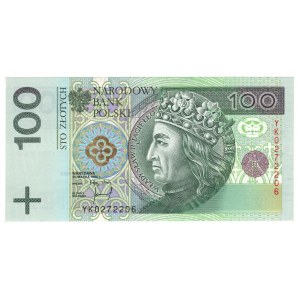 Poland, 100 zloty, 1994, YK series - replacement series