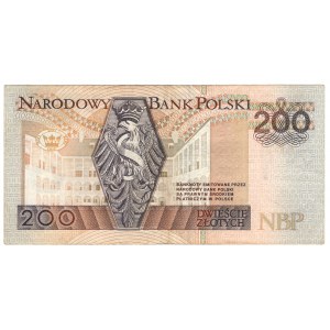 Polska, 200 złotych, 1994, Seria ZA - seria zastępcza