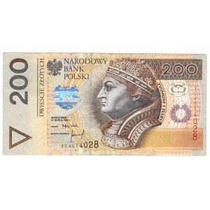 Poland, 200 zloty, 1994, YC series - replacement series