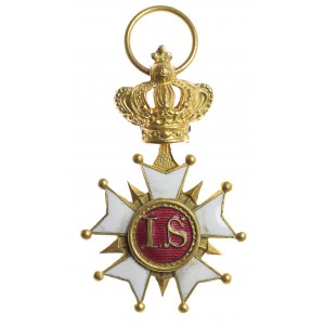 Belgia, medal z inicjałami IS