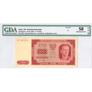 Poland, 100 zloty 1948, series IY