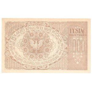 Polska, II RP, 1000 marek polskich 1919, Ser. ZS