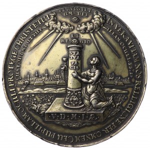 Medal by Jan Höhn - Gdansk, Leipzig Theological Congress 1629