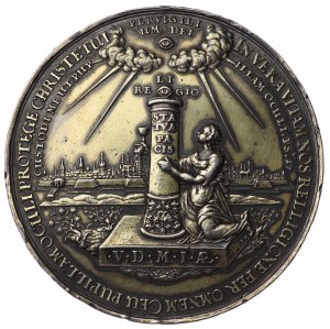 Medal autorstwa Jana Höhna - Gdańsk, Kongres Teologiczny w Lipsku 1629