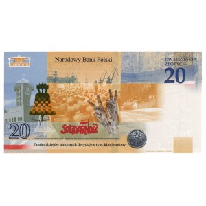 III RP, 20 złotych 2021, Lech Kaczyński